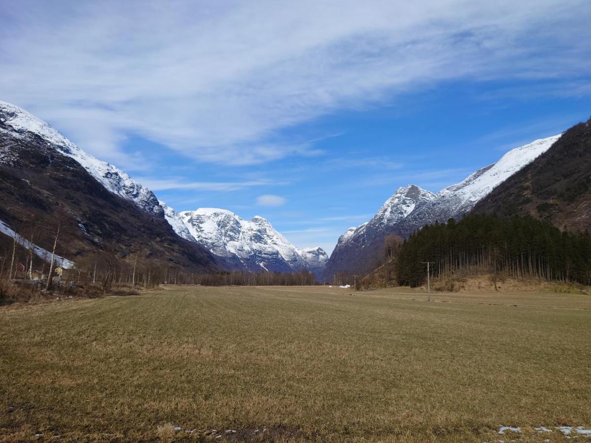 Trollbu Aabrekk Gard Villa Briksdalsbre Bagian luar foto